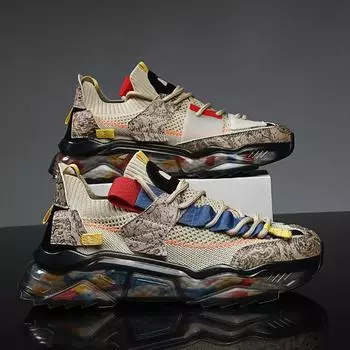 Мужские кроссовки для бега, повседневные кроссовки унисекс, дышащие, модные, легкие, для улицы, без застежек, для ходьбы, бега, обувь 2025 года, новинка EU39