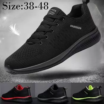 Мужские кроссовки для бега Теннисные кроссовки Дышащая нескользящая сетчатая обувь Мужские кроссовки для бега 38 золотой/чёрный