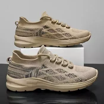 Мужские кроссовки для ходьбы, дышащие, для бега на открытом воздухе, мужские теннисные туфли для мужчин, легкие, мужские, спортивная обувь, тренировочная обувь 39 серый