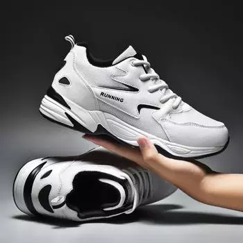 Мужские кроссовки для ходьбы, кроссовки для бега на открытом воздухе, мужские легкие кроссовки для тренировок, новинка 2024 года, теплые зимние флисовые кроссовки 39