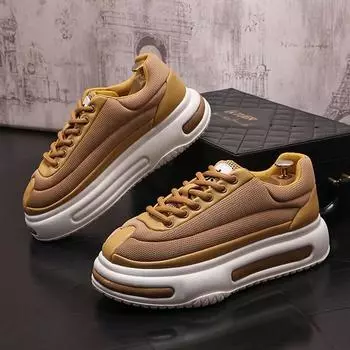 Мужские кроссовки для ходьбы, мужская повседневная обувь, модный бренд, бег, спорт, мужские кроссовки, обувь для мужчин, дизайнерская мужская обувь на платформе 38