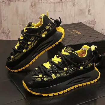 Мужские кроссовки для ходьбы, мужская повседневная обувь, модные брендовые кожаные мужские кроссовки, обувь для мужчин, дизайнерская мужская обувь на платформе 38