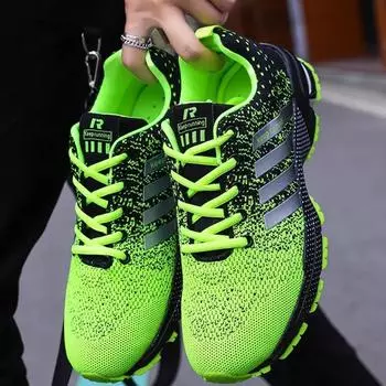 Мужские кроссовки для походов, размер плюс 47, дышащие, мужские спортивные кроссовки, удобные кроссовки на шнуровке, спортивная обувь для тренировок 41