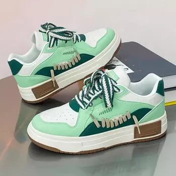 Мужские кроссовки для скейтборда, уличные кроссовки в стиле хип-хоп, мужские повседневные кроссовки Harajuku из вулканизированной стали, мужские оригинальные кроссовки, размер 39-44, 2024 г., новые 39 красный