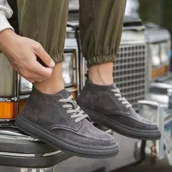 Мужские кроссовки для скейтбординга на шнуровке, высокие кроссовки, повседневная обувь, дышащая обувь на весну и осень, мужские кроссовки для тенниса Zapatillas Hombre 6.5