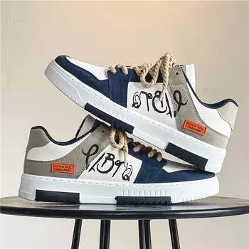 Мужские кроссовки для скейтбординга, повседневные кроссовки на плоской подошве, высококачественные кроссовки из вулканизированной стали для мужчин, новинка 2024 года, теннисные туфли на шнуровке для мужчин 39