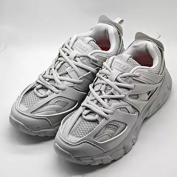 Мужские кроссовки для тренировок на открытом воздухе, для бега в помещении, амортизирующие, противоскользящие, удобные, износостойкие 41 серый