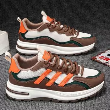 Мужские кроссовки, дышащие кроссовки для мужчин, удобная классическая повседневная спортивная обувь для мужчин 39 чёрный