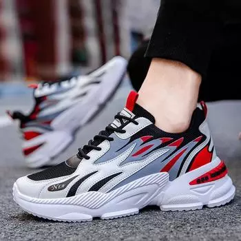 Мужские кроссовки, дышащие, удобные, кроссовки для бега, уличная мода, повседневная, со шнуровкой, спортивная обувь 39