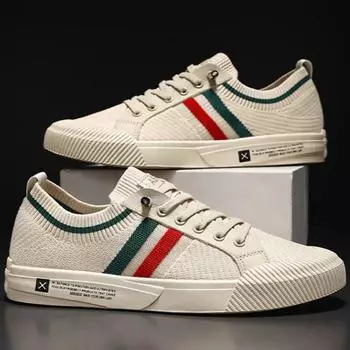 Мужские кроссовки, фирменная повседневная обувь для мужчин, сетчатые легкие мужские туфли на плоской подошве, роскошные мокасины, прогулочная обувь Zapatillas De Hombre 39