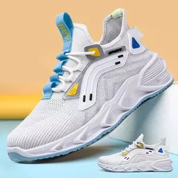 Мужские кроссовки Flyknit, дышащие, мужские туфли, модные, удобные, дышащие, студенческие туфли для отдыха 39