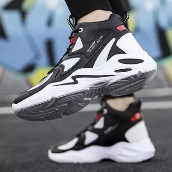 Мужские кроссовки Four Seasons Joker, нескользящие дышащие баскетбольные кроссовки, удобные кроссовки с дезодорантом