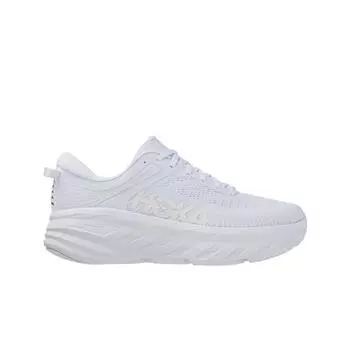 Мужские кроссовки Hoka Bondi 7 White 1110518-WWH