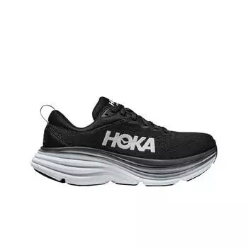 Мужские кроссовки Hoka Bondi 8 Black White Regular 1123202-BWHT