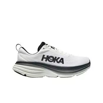 Мужские кроссовки Hoka Bondi 8 White Black Regular 1123202-WBLC