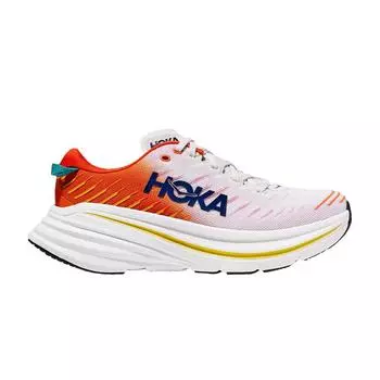 Мужские кроссовки HOKA Bondi X Flame белые Blanc-De-Blanc 1113512-BDBF 44.5