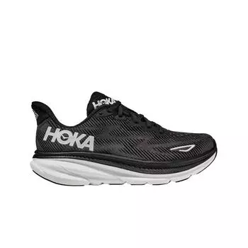 Мужские кроссовки Hoka Clifton 9 Black White Regular 1127895-BWHT