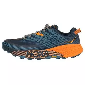 Мужские кроссовки Hoka One One Speedgoat 4 Real Teal Persimmon Orange 1106525-RTPO