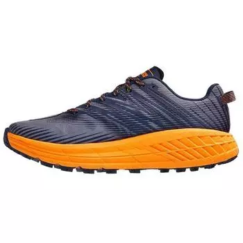 Мужские кроссовки HOKA Speedgoat 4 Black Iris Bright Marigold 1106525-BIBM 40
