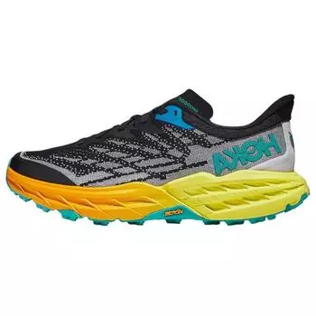 Мужские кроссовки HOKA Speedgoat 5 Black Evening Primrose 1123157-BEPR 40.5