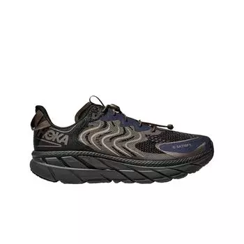 Мужские кроссовки Hoka x Satisfy Clifton LS Forged Iron Black 1143450-FIBC