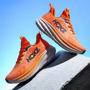 Мужские кроссовки из дышащей сетки для спорта и отдыха, модные кроссовки для марафона с нескользящей амортизацией 36