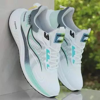 Мужские кроссовки из дышащей сетки - повседневные кроссовки с мягкой подошвой Ice Silk 38