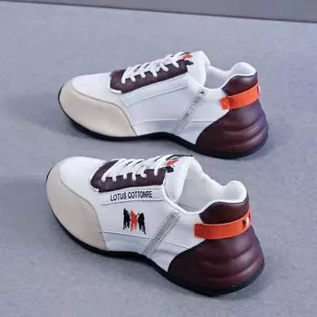 Мужские кроссовки из искусственной кожи, водонепроницаемые, мужские, низкие, легкие, дышащие, плоские, нескользящие, повседневные кроссовки 44