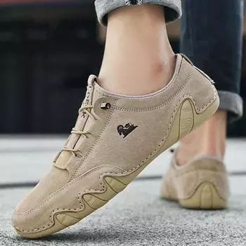 Мужские кроссовки из натуральной кожи, повседневная обувь для мужчин, ленивые кроссовки, мужская обувь, модная высококачественная мужская обувь, роскошные мокасины 2024 38 чёрный