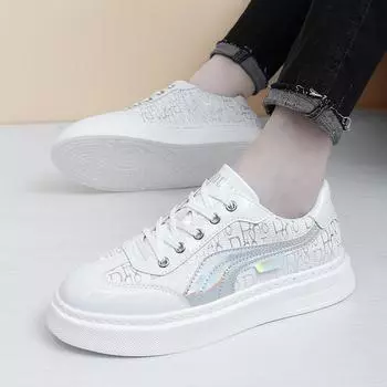 Мужские кроссовки из натуральной кожи, повседневная обувь, балетки, обувь для скейтбординга 39 чёрный