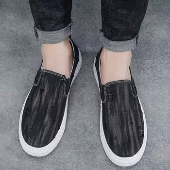 Мужские кроссовки из вулканизированной ткани, дышащие, новинка, акция, для ходьбы, 2024 г., новые поступления, дешевая ликвидация, кроссовки для отдыха, мужские 39