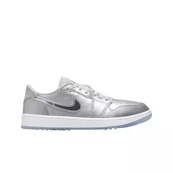 Мужские кроссовки Jordan 1 Low Golf NRG Metallic Silver Photon Dust FD6848-001