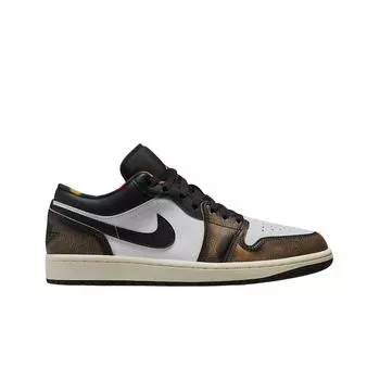 Мужские кроссовки Jordan 1 Low SE Black White Onyx DQ8422-001