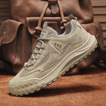 Мужские кроссовки класса люкс для тенниса, бега, пешего туризма, повседневные спортивные туфли для мужчин, тенденции 2024 года, удобная обувь для работы на открытом воздухе, модная обувь для треккинга 39 чёрный