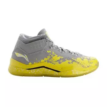 Мужские кроссовки Li-Ning Way of Wade 3 Lemon Drip серые прохладно-серые желтые ABAJ013-19