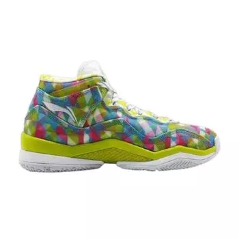 Мужские кроссовки Li-Ning Way of Wade 3 Razfuego, разноцветные, желто-белые, ABAJ013-57