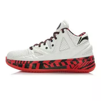 Мужские кроссовки Li-Ning Way of Wade 2 Encore Overtown белый красный ABAJ003-2