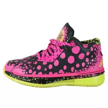 Мужские кроссовки Li-Ning Way of Wade 2 All Star розовые, черные, желтые ABAH017-9