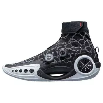 Мужские кроссовки Li-Ning Way of Wade 9 Infinity Announcement, черные, белые, ABER003-1 44