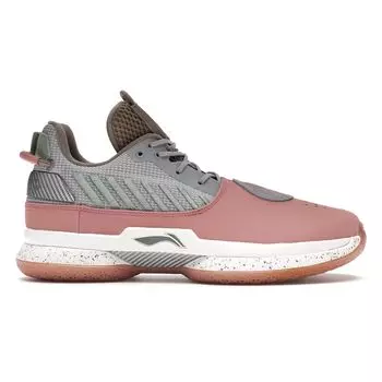 Мужские кроссовки Li-Ning Way of Wade 7 Satori розовые песочно-розовые рок-серые ABAN079-11
