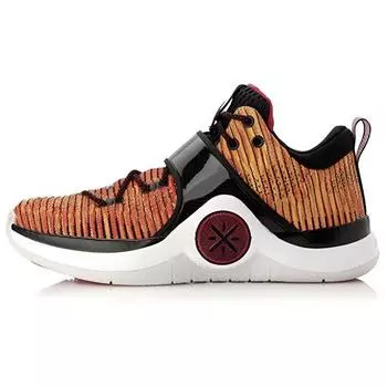 Мужские кроссовки Li-Ning Way of Wade 6 Pumpkin оранжевый красный черный ABAM089-35