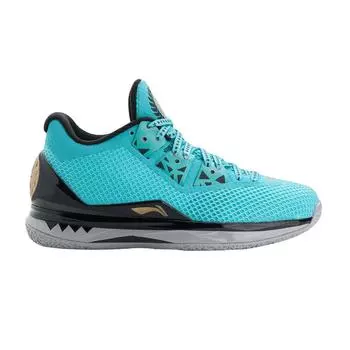 Мужские кроссовки Li-Ning Way of Wade 4 Liberty зеленый черный-холодно-серый ABAK033-13
