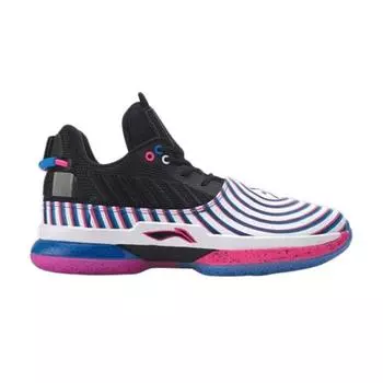 Мужские кроссовки Li-Ning Way of Wade 7 Dizzy, черные, белые, розовые ABAN079-4