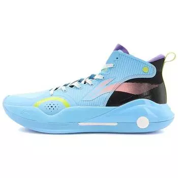 Мужские кроссовки Li-Ning Yushuai 15 Blue Moon черные, белые, серебристые ABAR043-14 39