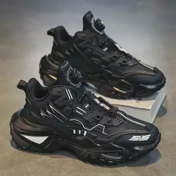 Мужские кроссовки Mecha Dad осень/зима 2024 года с вращающейся пряжкой 43