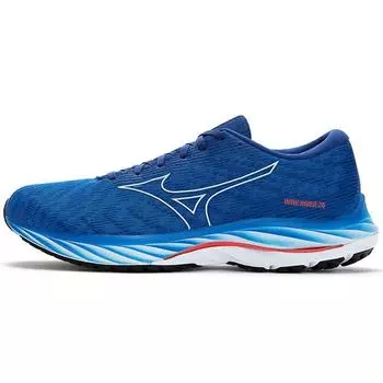 Мужские кроссовки Mizuno Wave Rider 26 Sonic Cherry Tomato Blue Ice-Water J1GC220305 41