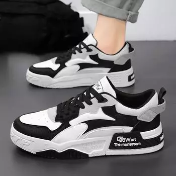 Мужские кроссовки, модные кроссовки с толстой подошвой из вулканизированной ткани, летние сетчатые дышащие повседневные туфли для мужчин, износостойкие кроссовки для бега 39