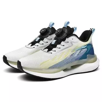 Мужские кроссовки Модные вращающиеся кнопки Удобные кроссовки Дышащие кроссовки Теннисные туфли 38