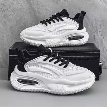 Мужские кроссовки, мокасины, спортивная обувь на платформе для отдыха, мягкие и удобные мужские кроссовки, нескользящие, износостойкие, новые 39