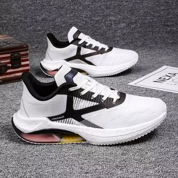 Мужские кроссовки, мужская повседневная мужская обувь, теннисные туфли класса люкс со светящимися нитями, тренировочные кроссовки для гонок, дышащие модные мокасины, кроссовки для мужчин 36